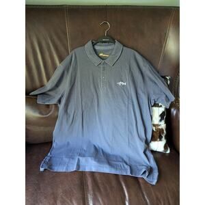 Orvis Angler’s Polo Shirt XL BLUE